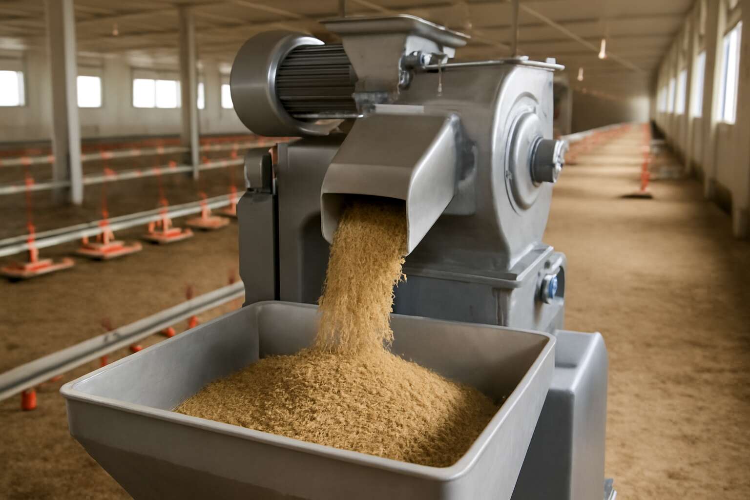 poultry feed machine