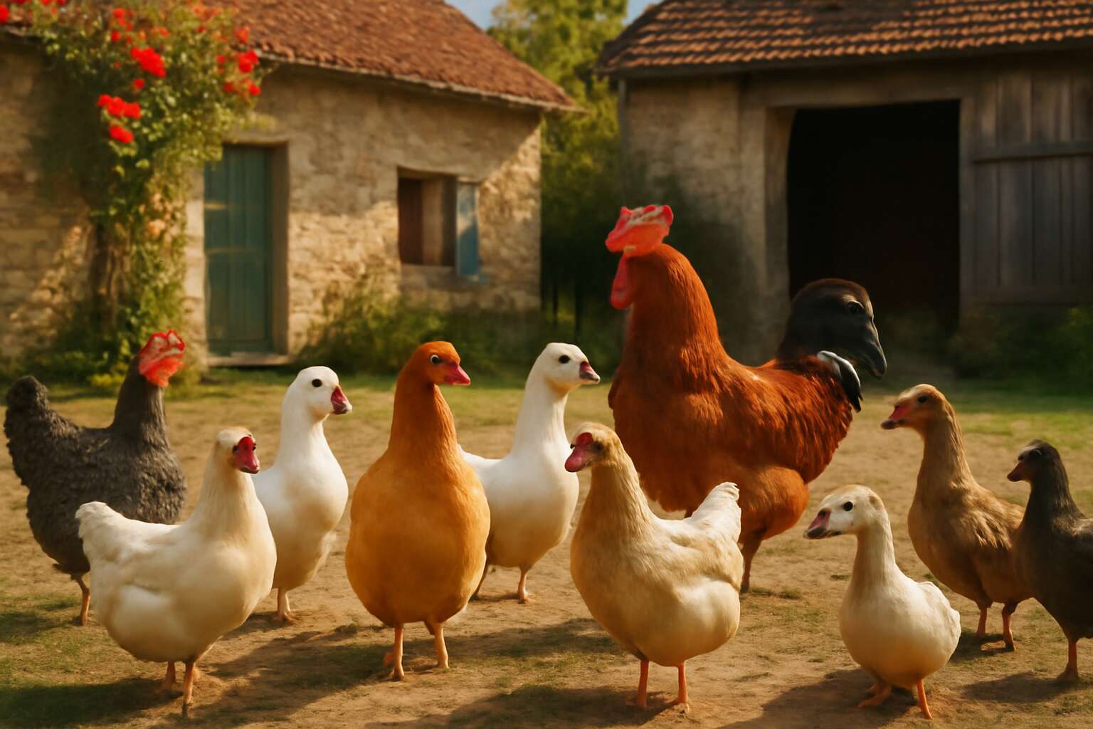poultry in french