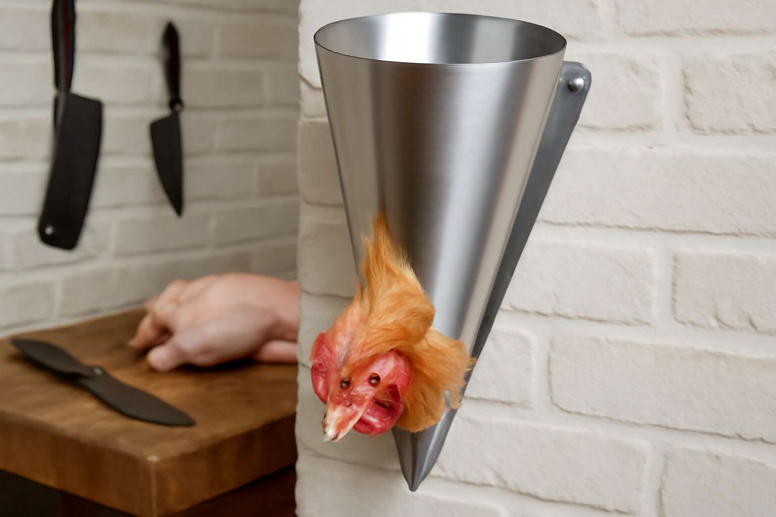 poultry kill cone