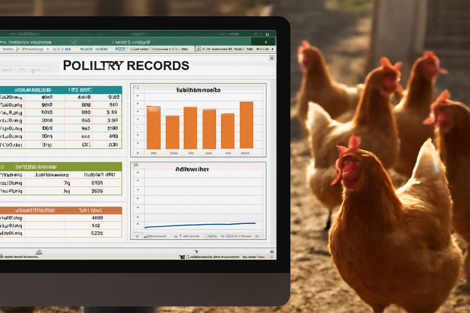poultry record keeping templates excel