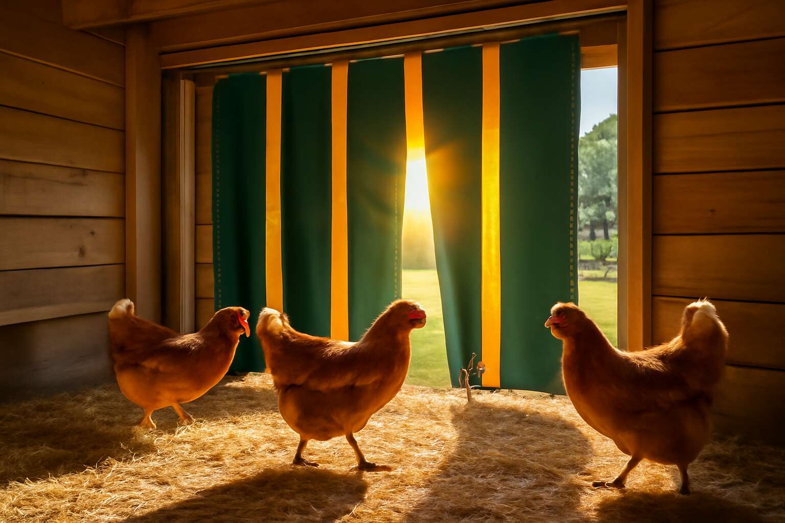 poultry curtains for sale