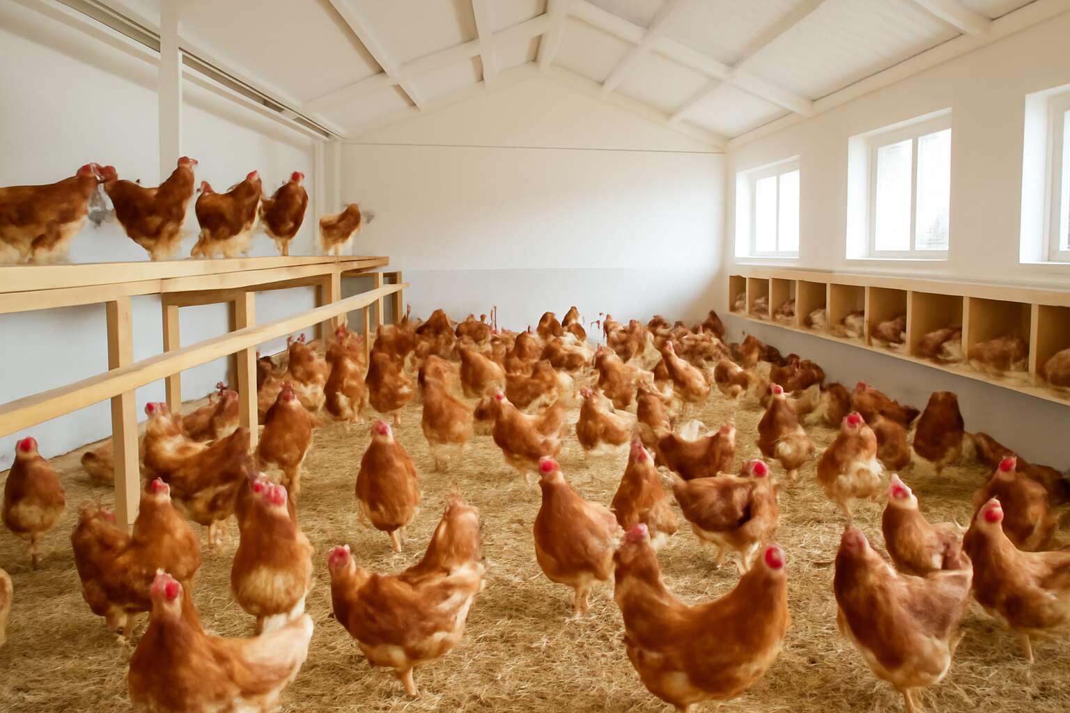 poultry house for 100 birds