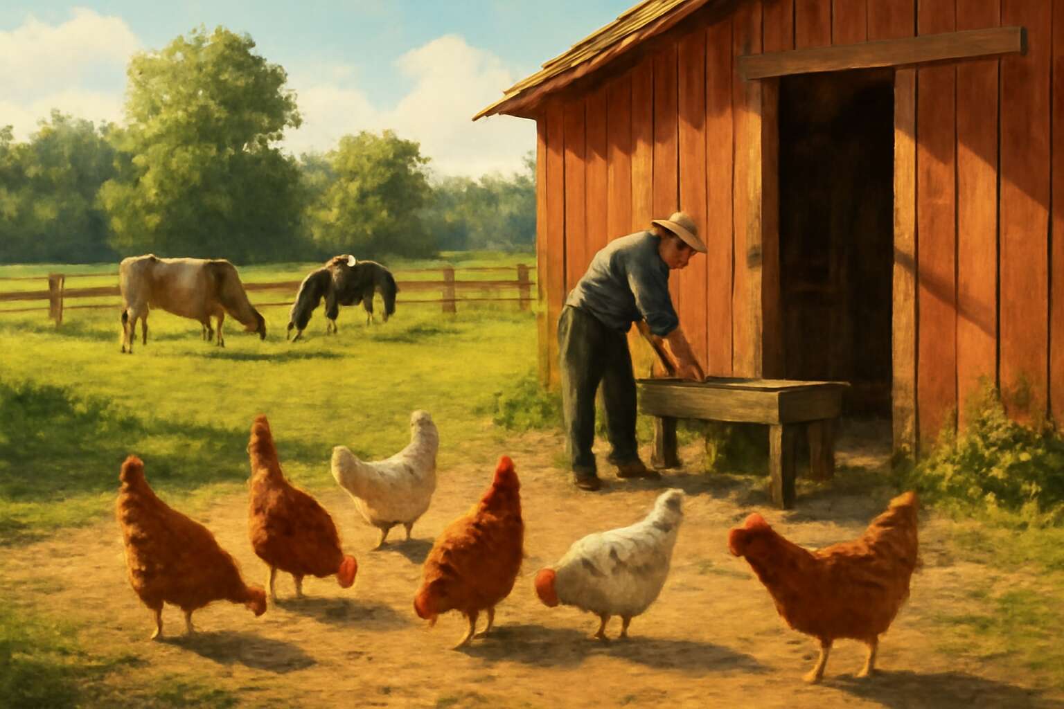 poultry and livestock farming