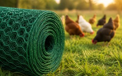 Poultry netting protects your birds from predators.