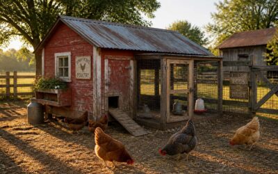 Discover the benefits of a traditional poultry house for your birds.