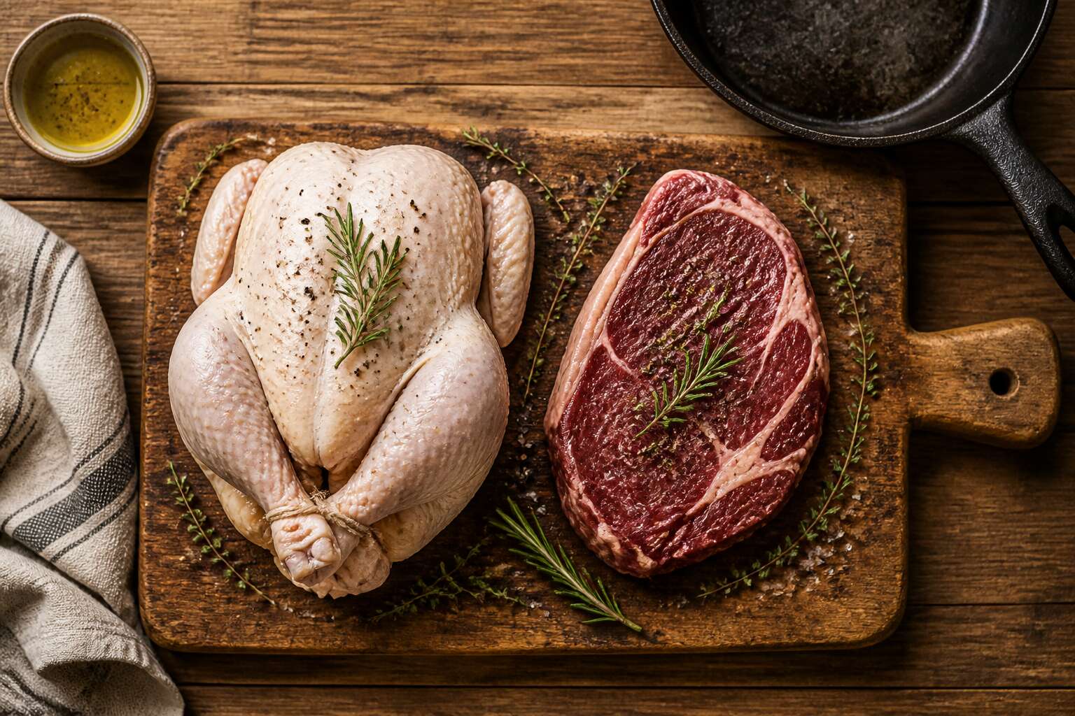 poultry vs meat