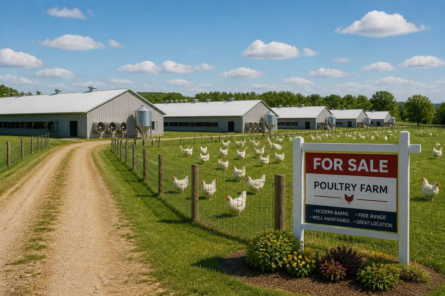 poultry business for sale